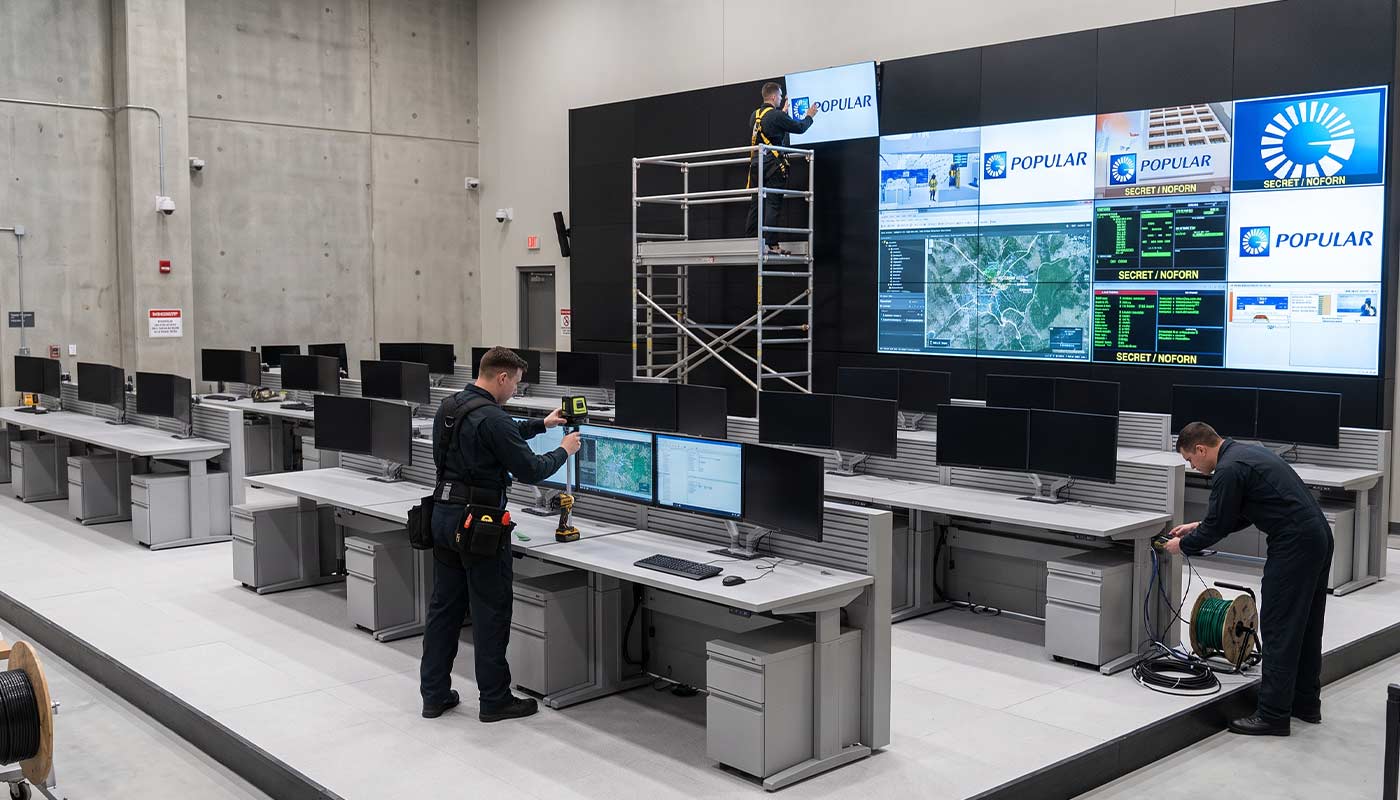 Audio Video Wall Installation